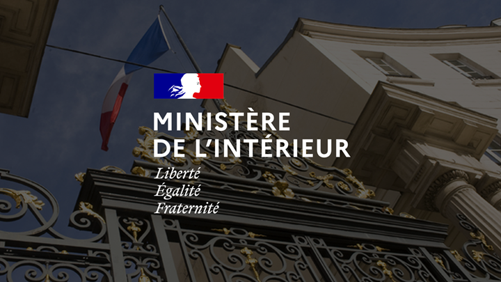 Ministere de l'interieur banner